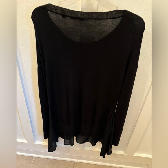 Peach Black Lightweight Sweater - Picture 3 of 3